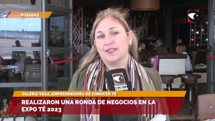 Realizaron una ronda de negocios en la Expo Té 2023