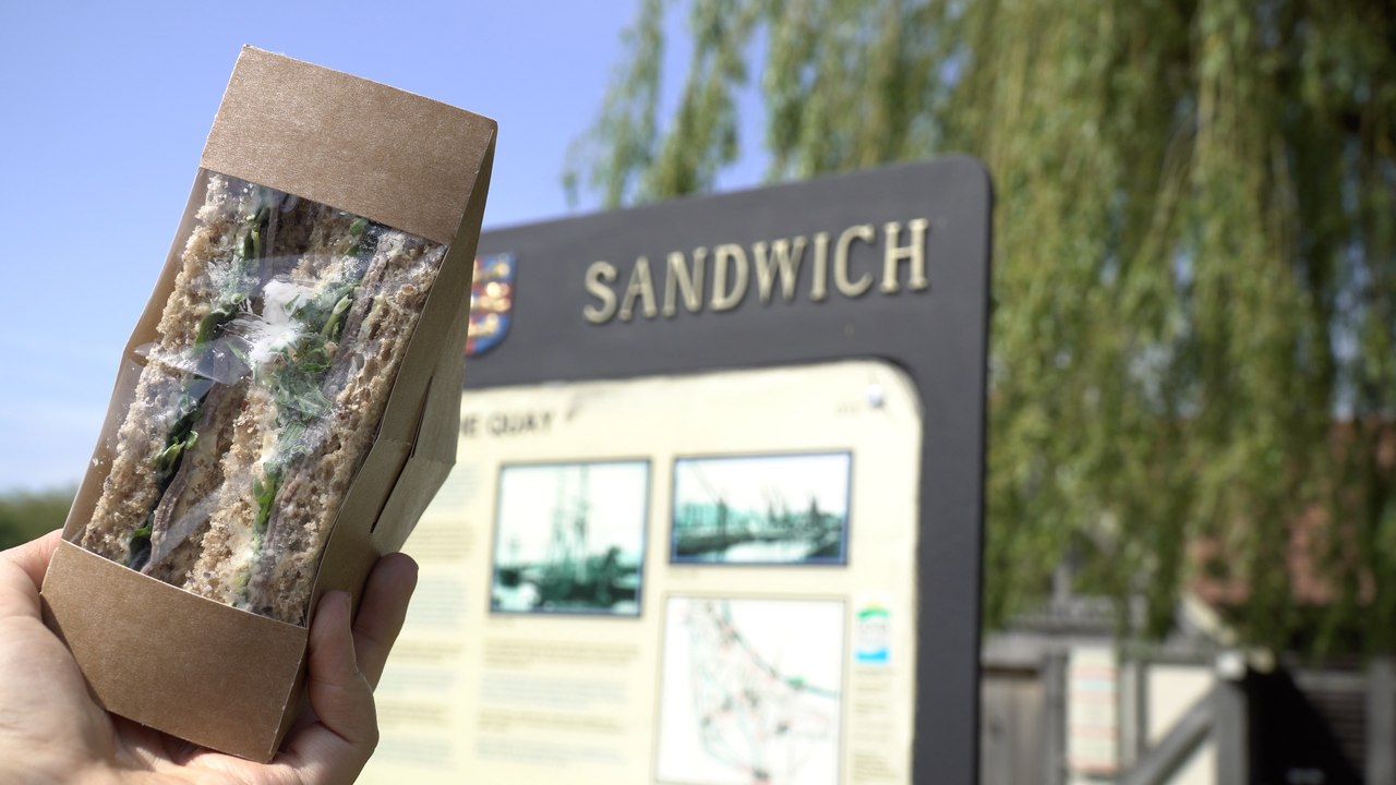Did you know the first ever sarnie was created right here in Kent, in Sandwich?