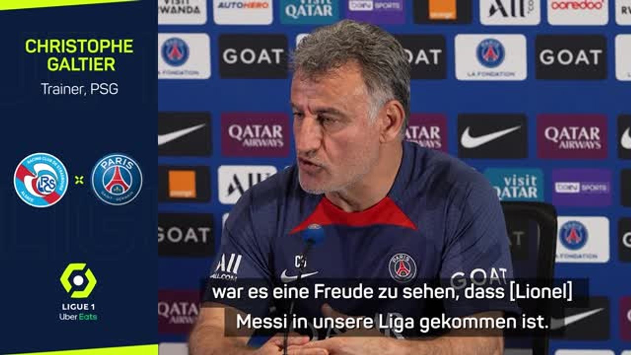 Galtier über Messi-Kritik: 'Leo war fehlerlos'