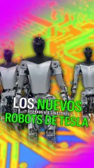 Los nuevos y ligeramente siniestros robots de Tesla