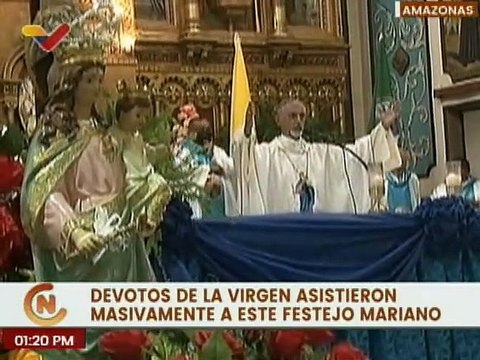 Amazonas | Devotos católicos de la Virgen María Auxiliadora rindieron tributo a la reina del Orinoco
