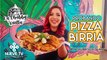 Probamos la PIZZA-BIRRIA en Los Tacos Tacos - La Chubby Vuelta NTV