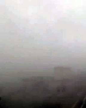 Watch: Residents shelter indoors as storm bends trees, reduces visibility to near-zero in Oman 3