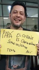 Entre lágrimas, Morón agradece y dice que no va a rendirse porque “el coraje es contagioso”