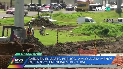 AMLO GASTA MENOS QUE TODOS EN INFRAESTRUCTURA