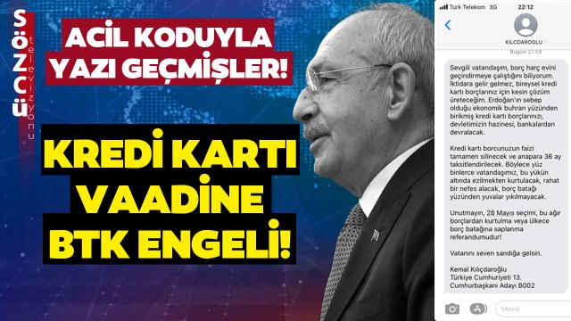 Kemal Kılıçdaroğlu'nun Gönderdiği Mesajı BTK Engellemiş! Fatih Portakal Sert Tepki Gösterdi