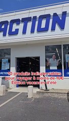 10 produits indispensables pour voyager à moins de 10€ chez action - Édition vacances d'été