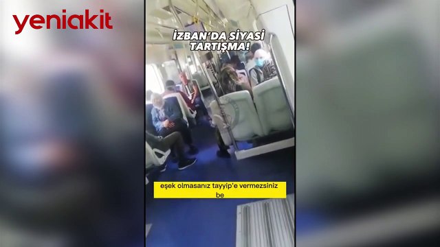 CHP'nin kalesi İzmir'de başörtülü kadına çirkin saldırı! Eşek olmasanız Tayyip'e oy vermezsiniz