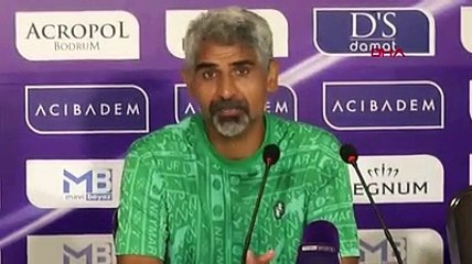 SPOR Bodrumspor - Göztepe maçının ardından