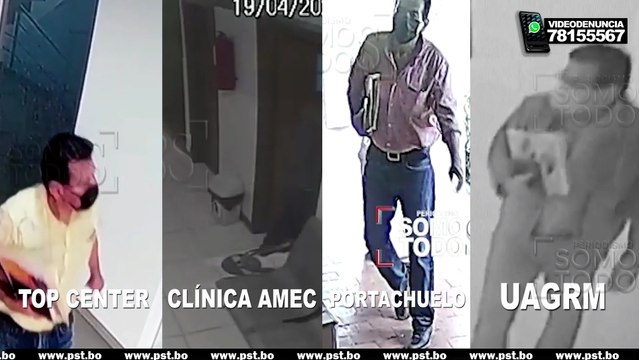 sujeto pasivamente sustrae portatiles en diferentes instituciones