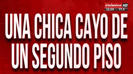 Fiesta y descontrol: una mujer cayó de un segundo piso en la Plata