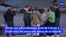 L'avion qui ramène Olivier Vandecasteele est enfin arrivé en Belgique