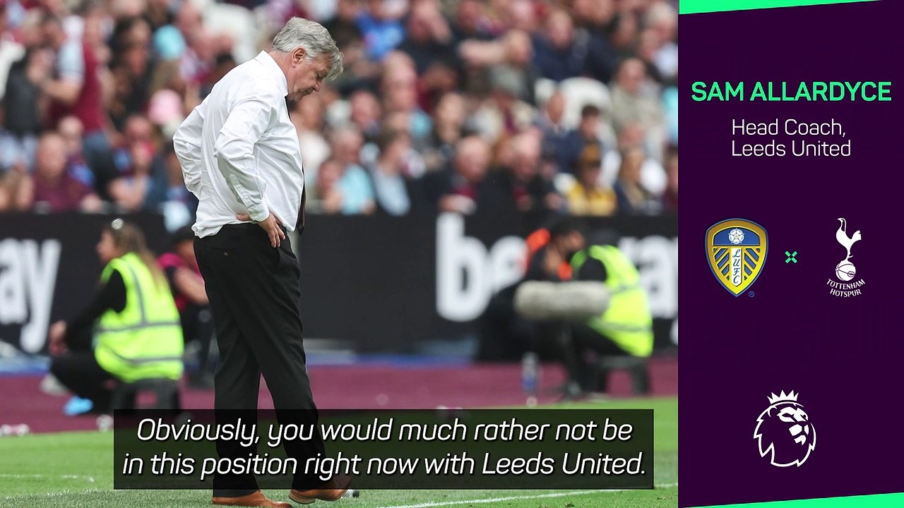 Allardyce 'hates' Leeds' position going into fi...