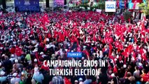 Turkish President Erdogan held a rally in Esenler district of Istanbul ahead of Sunday's runoff