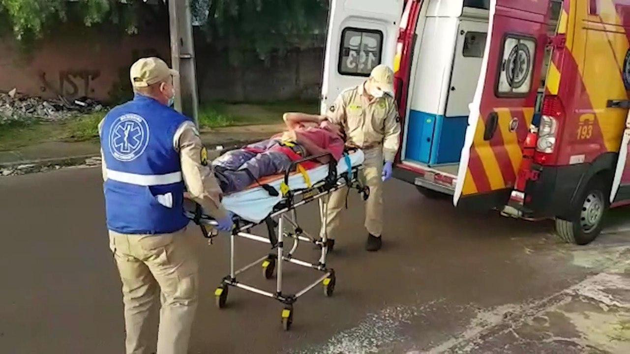 Pintor sofre ferimentos graves após receber choque elétrico no Santa Cruz