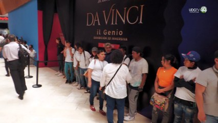Invitan a niños de MAMA A.C a disfrutar de la exposición de Leonardo Da Vinci