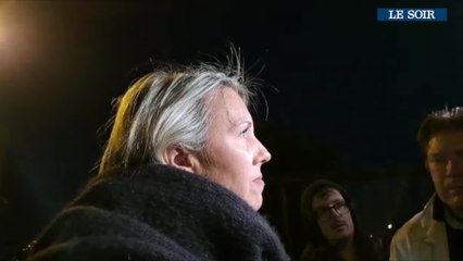 Ludivine Dedonder s'exprime après la libération de Vandecasteele