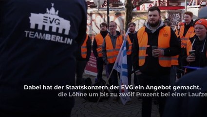 Tarifverhandlungen bei der Bahn: Erneute Warnstreiks über Pfingsten abgewendet