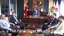 AK Partili Genel Sekreter Yardımcısı Av.Cem Şahin ve Ali Keskinkılıç mazbatalarını aldı