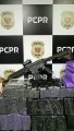 Polícia Civil de Umuarama apreende 328 quilos de maconha, fuzil, munições e coletes