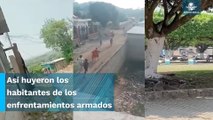 Habitantes de Chiapas viven terror por enfrentamientos entre el CJNG y de Sinaloa