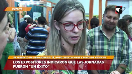 Los expositores indicaron que las jornadas fueron un éxito