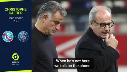 Galtier not discussing future with PSG hierarchy