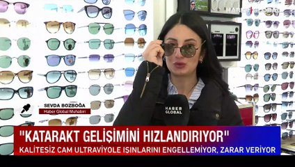 Sahte güneş gözlüklerine dikkat: Göz sağlığını tehlikeye atıyor