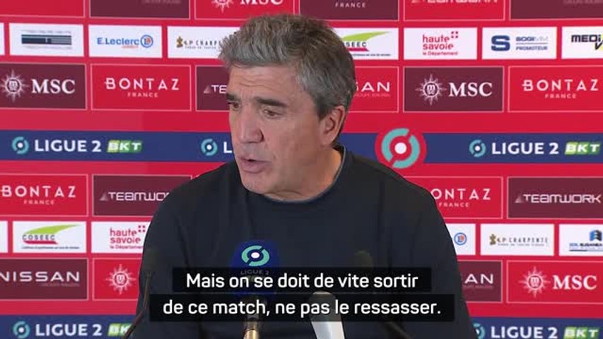 FC Annecy - Girondins : David Guion : 