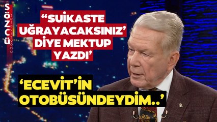 Uğur Dündar Süleyman Demirel’in Ecevit’e Yazdığı Mektubu Okudu! ‘Suikaste Uğrayacaksınız’