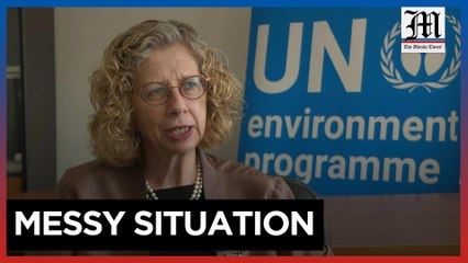 UN environment chief says 'can't recycle way out of climate crisis'