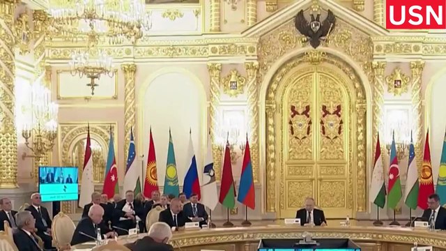Armenian and Azerbaijani Leaders Spar in Front of Putinvideo