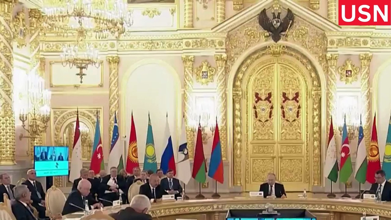 Armenian and Azerbaijani Leaders Spar in Front of Putinvideo