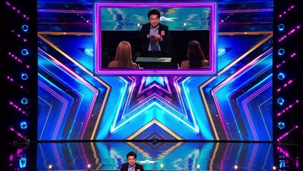 CHARMING magician delivers MASTERFUL sleight of hand magic! _ Auditions _ BGT 2023
