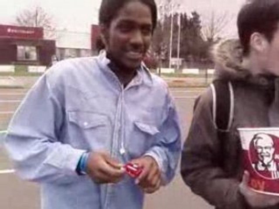 Schtimff et Mister T aprés le KFC