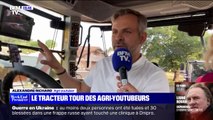 Tracteur Tour: les agri-YouTubeurs sillonnent les villages du sud-ouest de la France