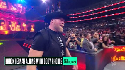 Скачать видео: Cody Rhodes vs. Brock Lesnar – Road to Backlash 2023- WWE Playlist