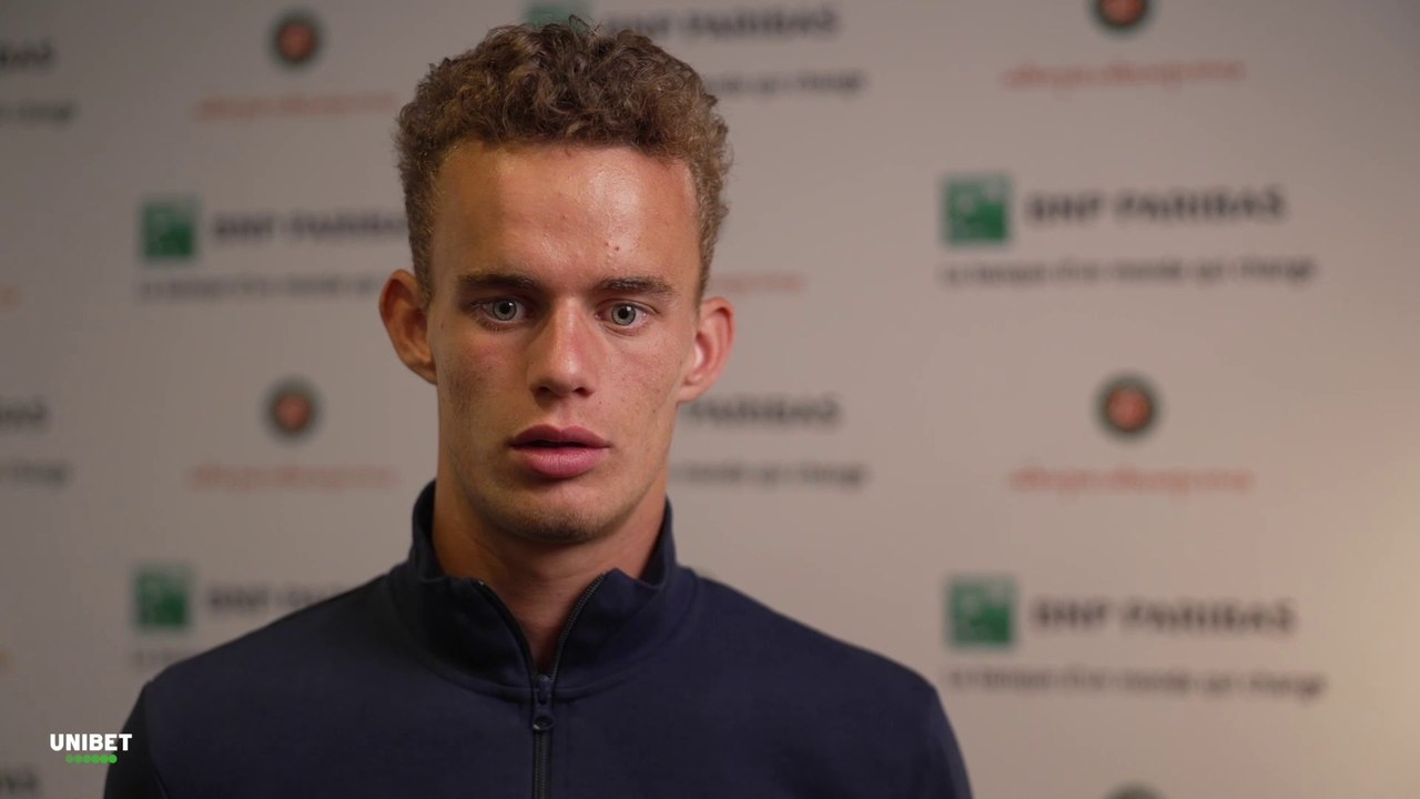 Roland-Garros 2023 - Luca Van Assche : "I'm rested and I'm ready for this Roland-Garros even if I know that my first round won't be easy"
