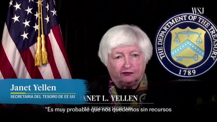 Janet Yellen: "Lo más importante a reconocer es que debemos elevar el techo de la deuda"