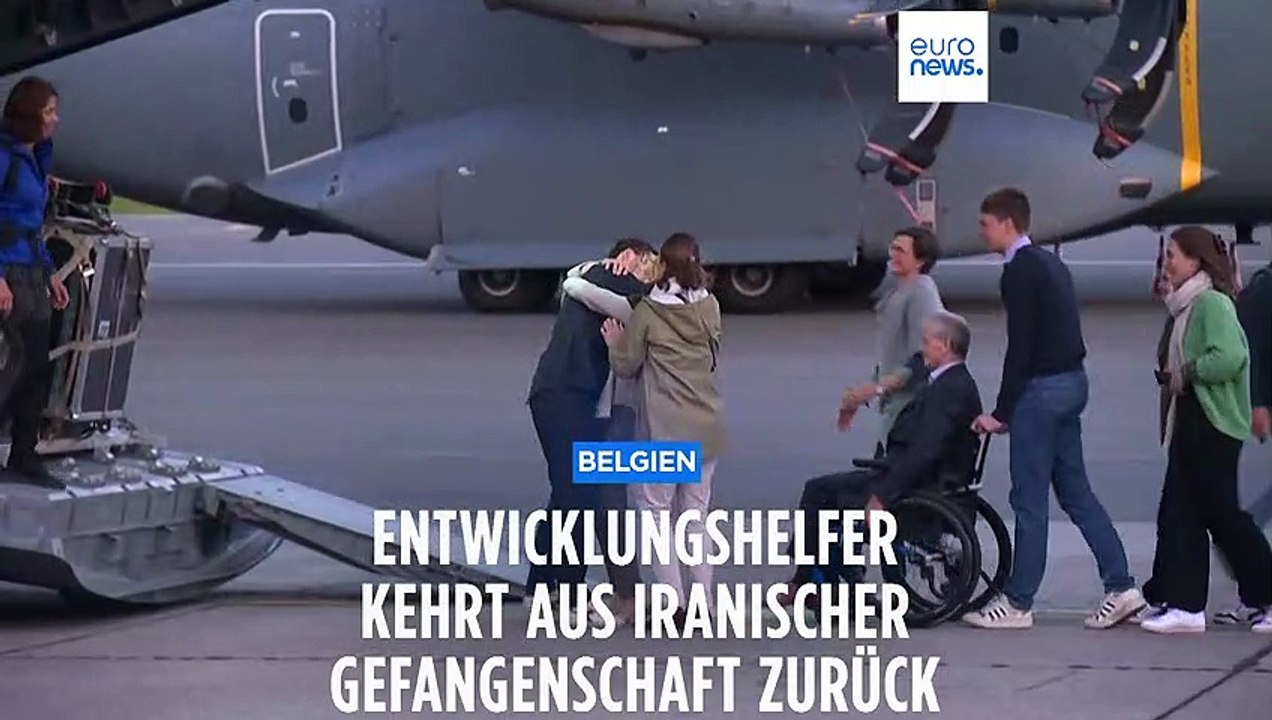 Umstrittener Gefangenentausch mit dem Iran: Belgischer Entwicklungshelfer zurück in seiner Heimat