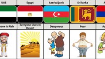 Bad Stereotypes About Different Countries विभिन्न देशों के बारे में खराब रूढ़ियाँ _ भाग 1