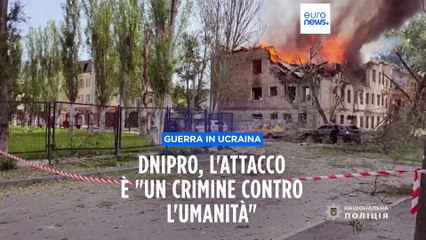 Dnipro, giornata di lutto dopo il raid russo su ospedale psichiatrico