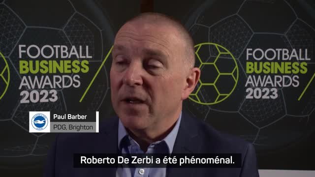 Brighton - Barber s'enflamme pour le phénoménal De Zerbi