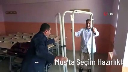Muş'ta Seçim Hazırlıkları Tamamlandı