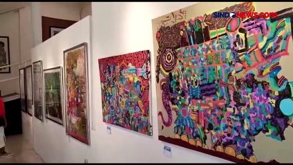 Melihat Pameran Tunggal Seni Rupa 'IGO' di Sukabumi