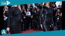 Virginie Efira enceinte à Cannes : grossesse et glamour sur tapis rouge... son look copié par un gra