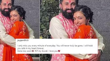 Vaibhavi Upadhyaya's fiance pens emotional note for late actress