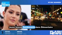 Adèle Exarchopoulos embarrassée par une demande d'Anne-Elisabeth Lemoine dans 