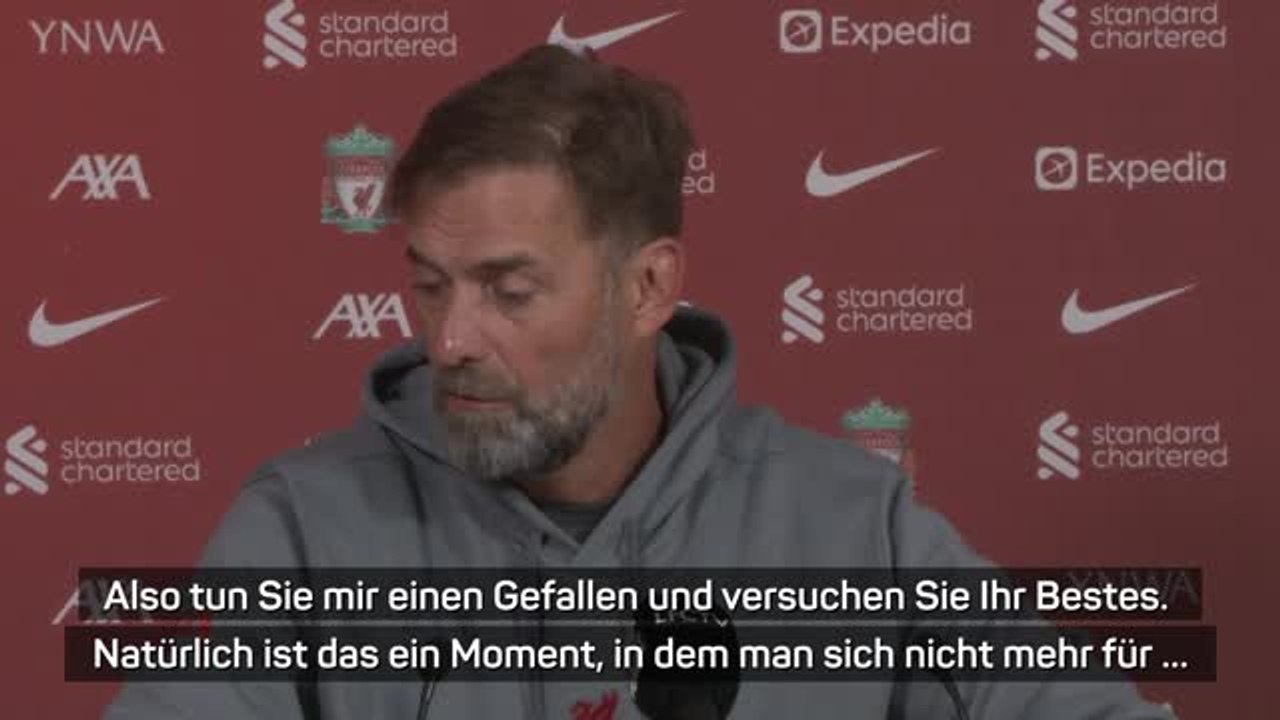 Klopp zu Salah-Nachricht: 'Nicht schlimm'