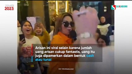 Viral Emak-emak Sosialita Pamer Uang Arisan Miliaran di Makassar